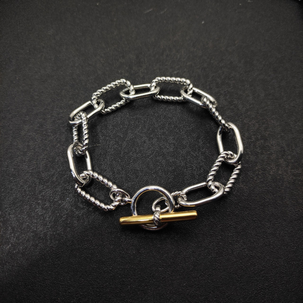David Yurman twist clasp bracelet - Picture 6 of 7
